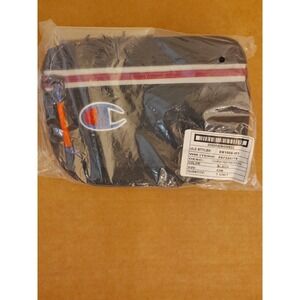 Champion Attribute Waist Belt Bag Fanny Pack Logo Black Stripe Crossbody Sling